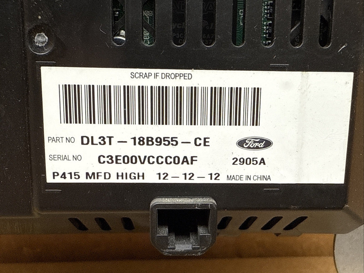 2011 2014 Ford F150 OEM 4" Sync Dash Radio Info Display Screen DL3T 18B955 CE9