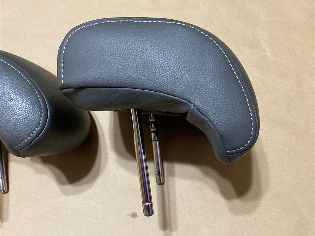 2007 2011 Toyota Camry Back Rear Head Rest Headrest Leather Set Ash Gray 138