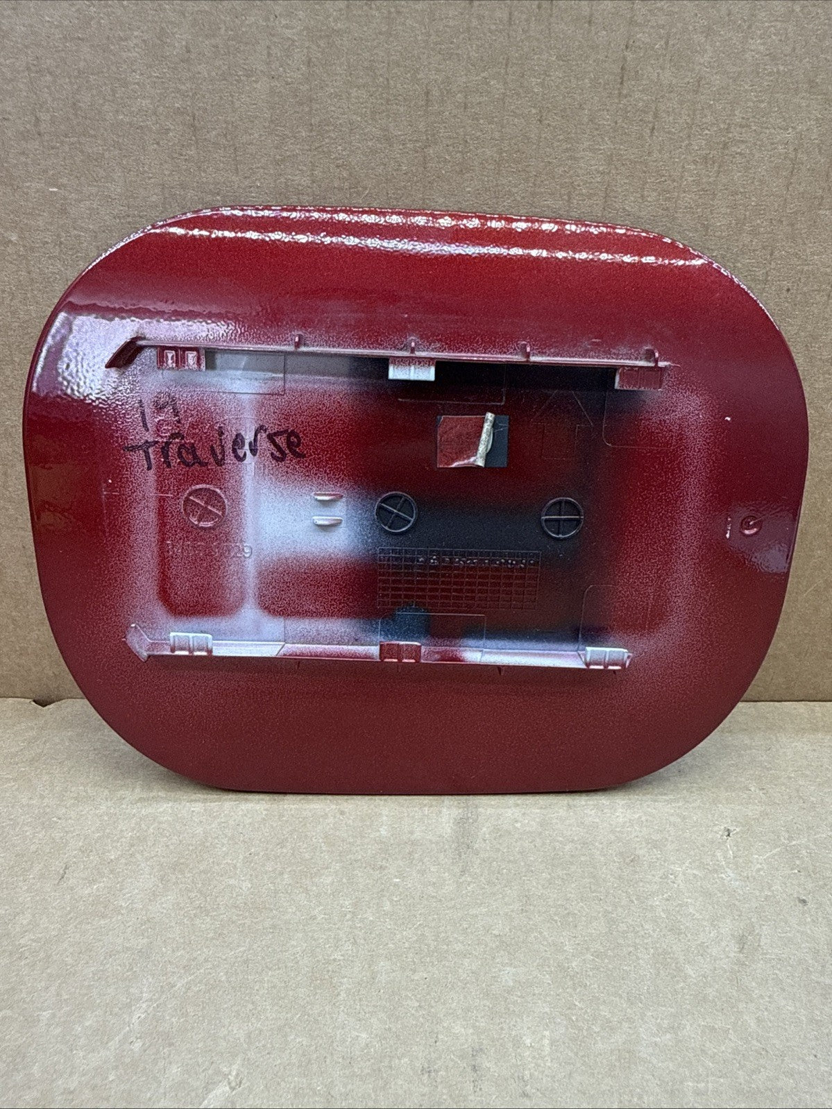2018-2023 Chevrolet Traverse Fuel Gas Tank Filler Door Lid Cover OEM Red GPJ4