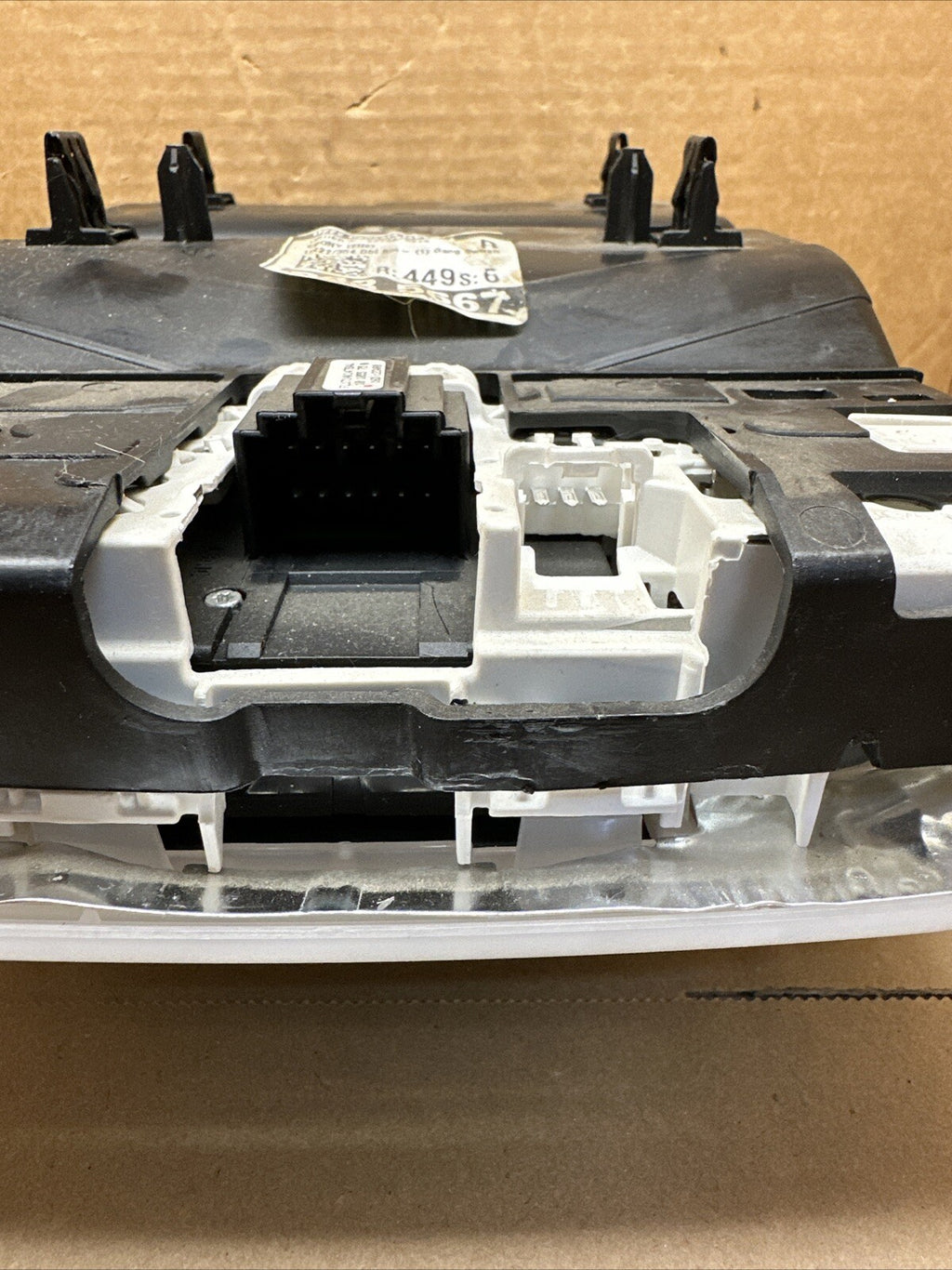 2015 2017 Ford Expedition Overhead Ceiling Roof Console w/ Vent Switch Black OEM6