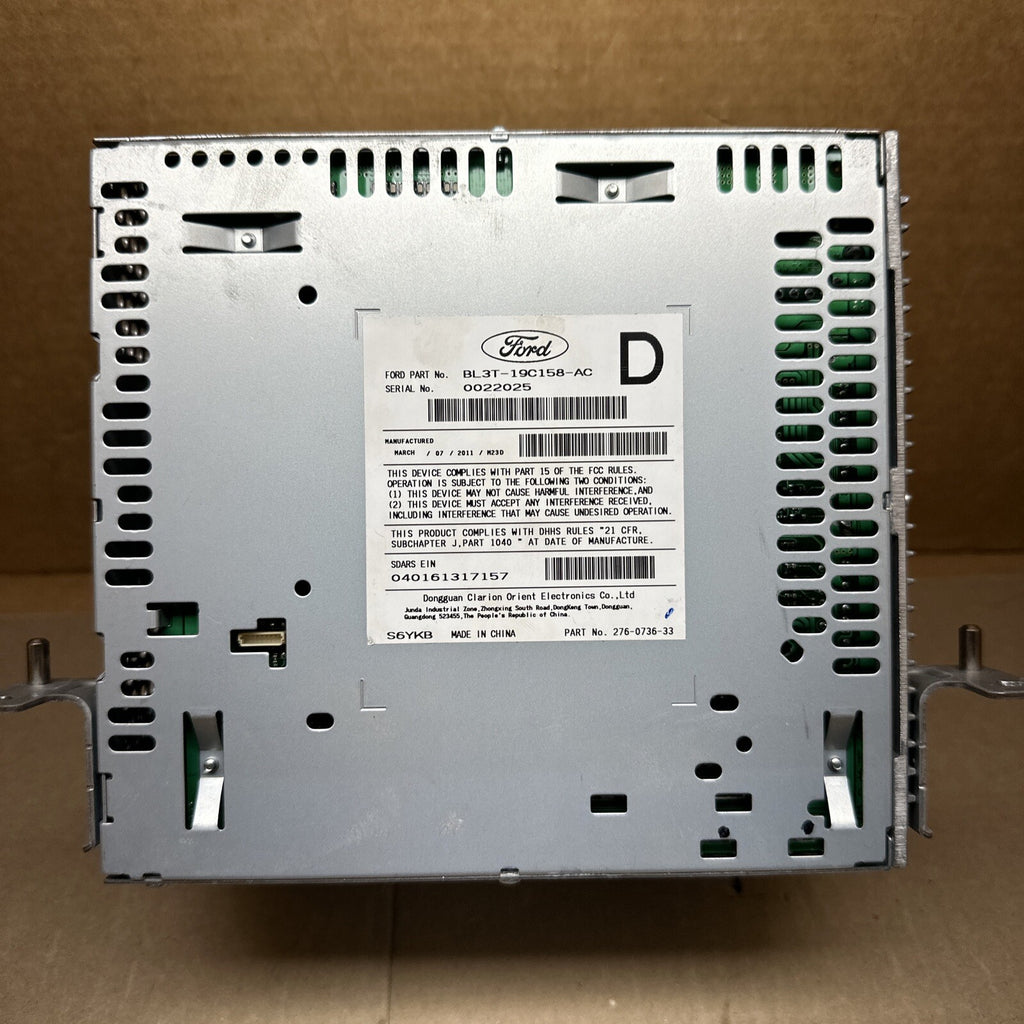 2011   2012 Ford F150 F 150 OEM Premium 6 CD AM FM Radio Receiver BL3T 19C158 AC7