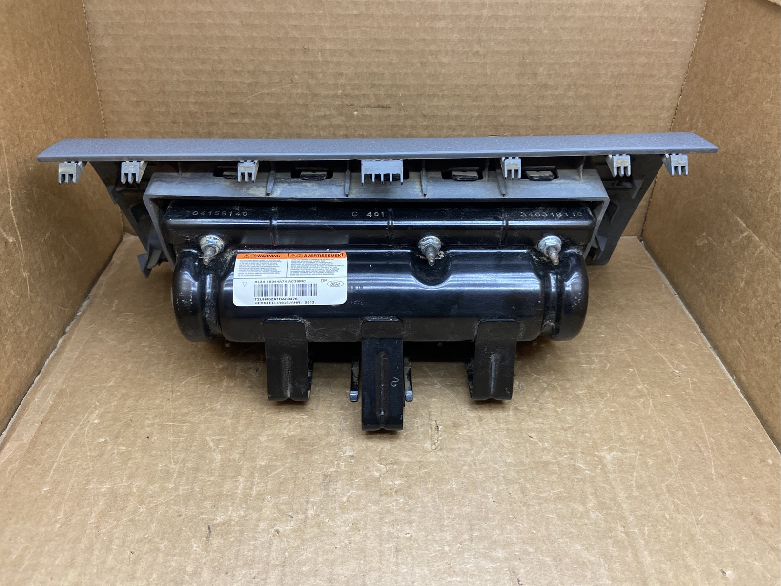 2009 2014 Ford F150 F 150 Front Right Side Passenger Dash Airbag Air Bag Gray 7