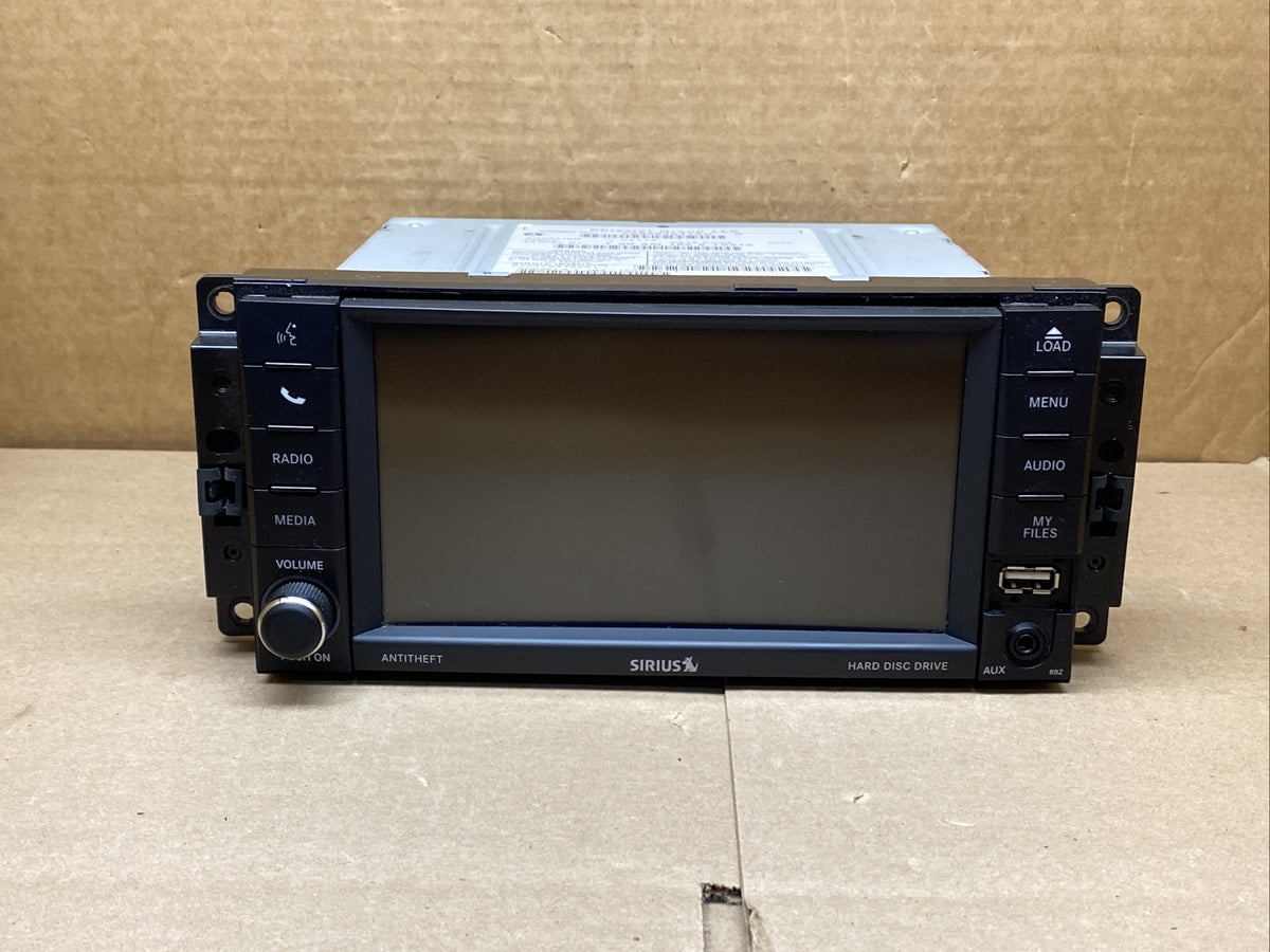 Jeep Dodge Chrysler Touchscreen Radio RBZ P68284017AD 68284017AD1