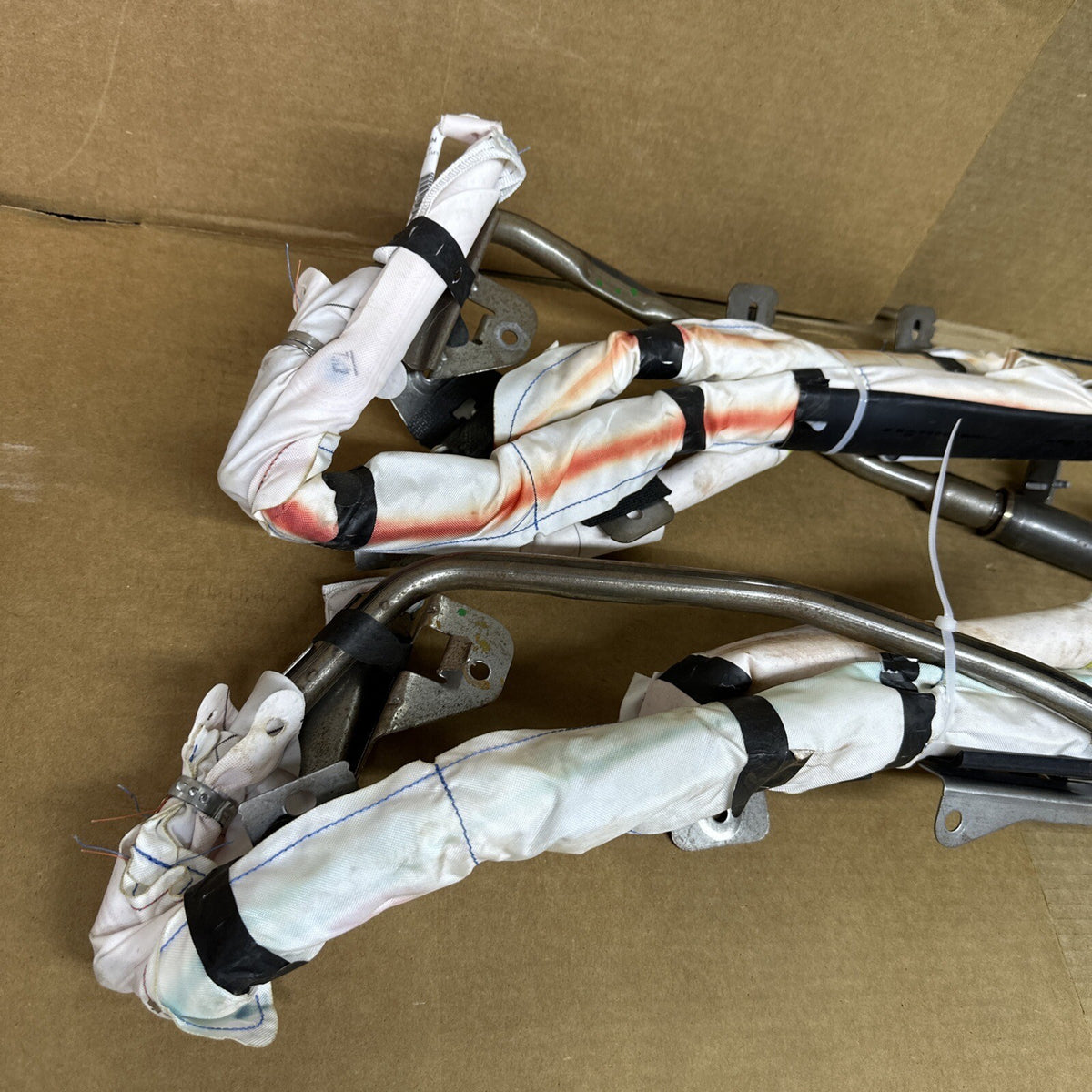 2013 2014 Ford F150 Left Right Roof Curtain Air Bag Airbag Super Cab Pair Set3