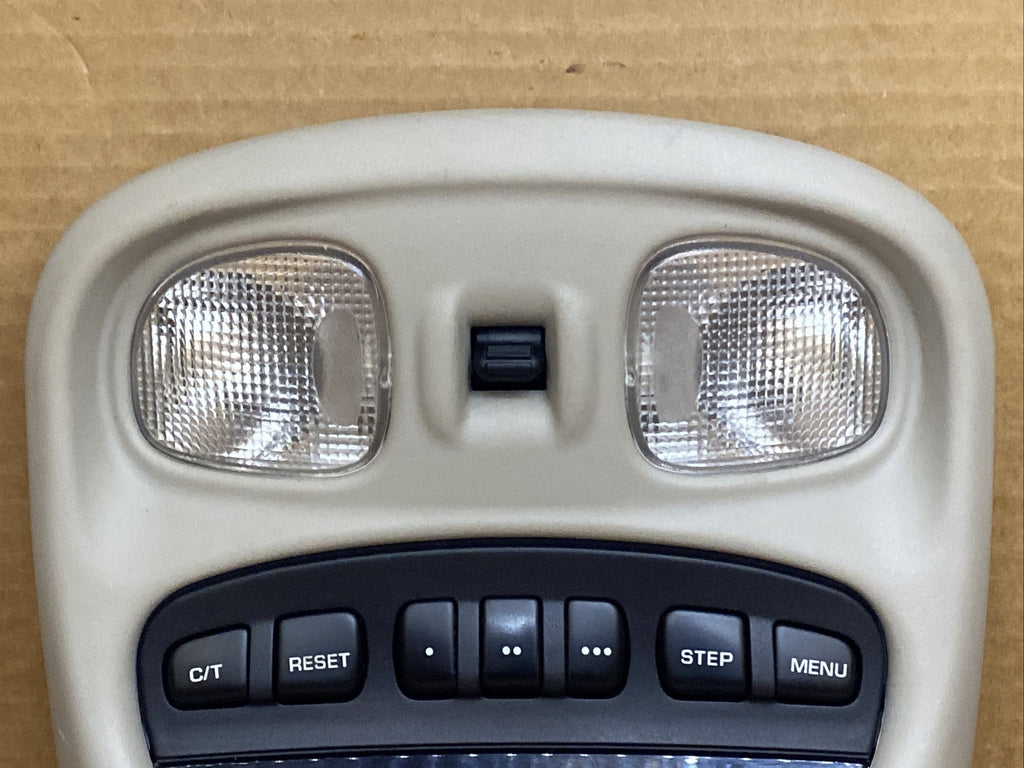 99 04 Jeep Grand Cherokee Overhead Console Interior Map Dome Light 56042749AF1