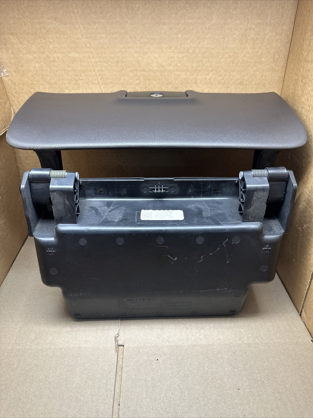 2014 2019 Silverado Sierra Upper Glove Box Glovebox Dash Insert Storage Cocoa4