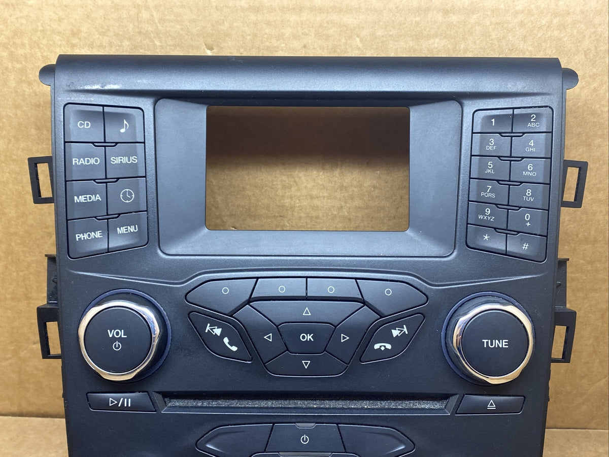 2013 Fusion Temp Temperature Climate Radio Control Bezel Panel DS7T 18E243 ER1