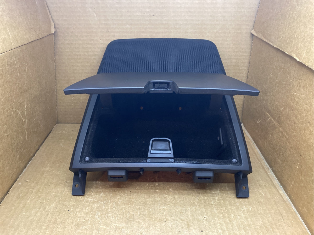 07 12 GMC Acadia Black Dash Storage Compartment Speaker Cover Bezel OEM Black3