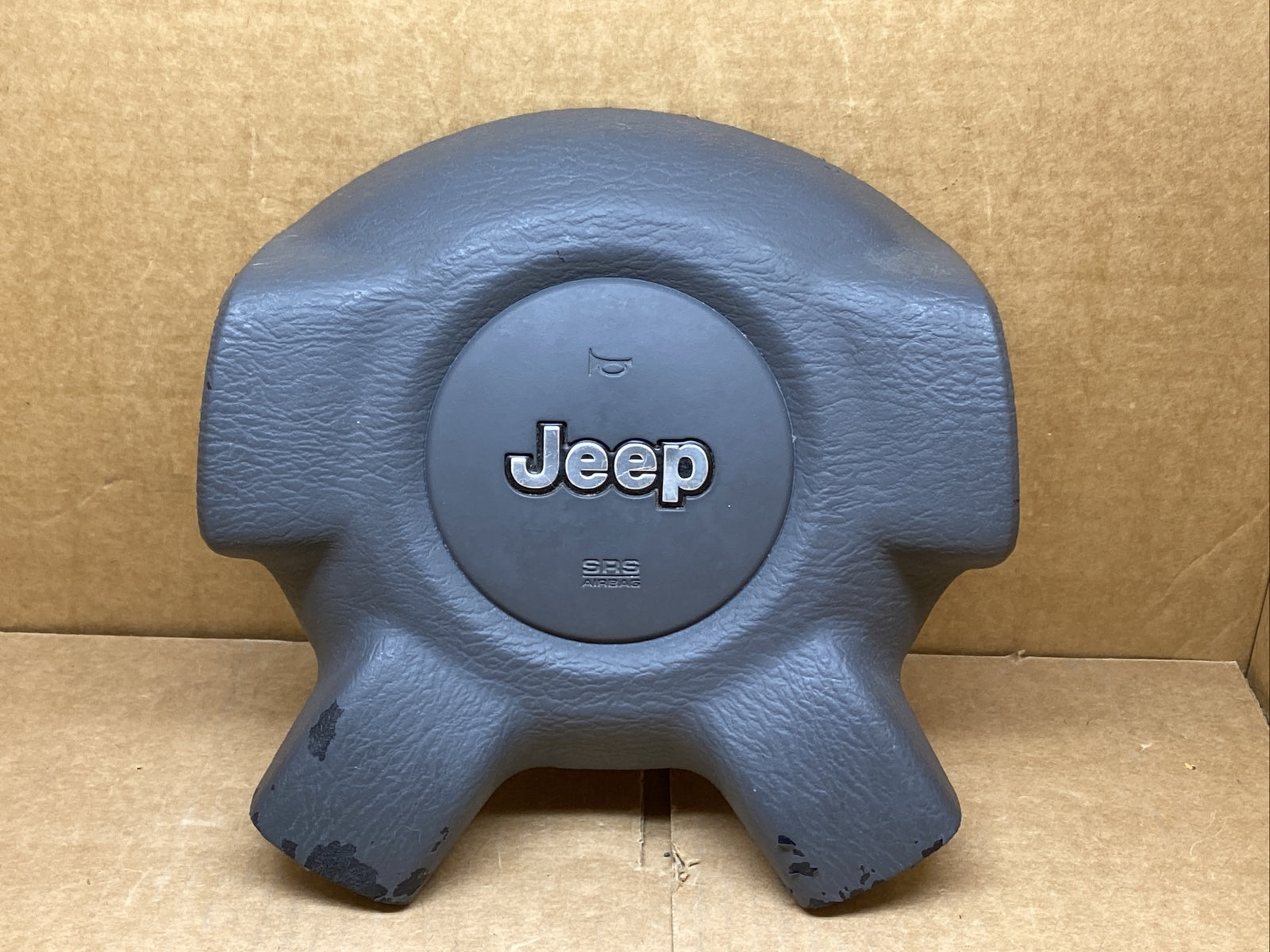 05 07 Jeep Liberty Front Left Driver Side Steering Wheel Air Bag Airbag Gray D52