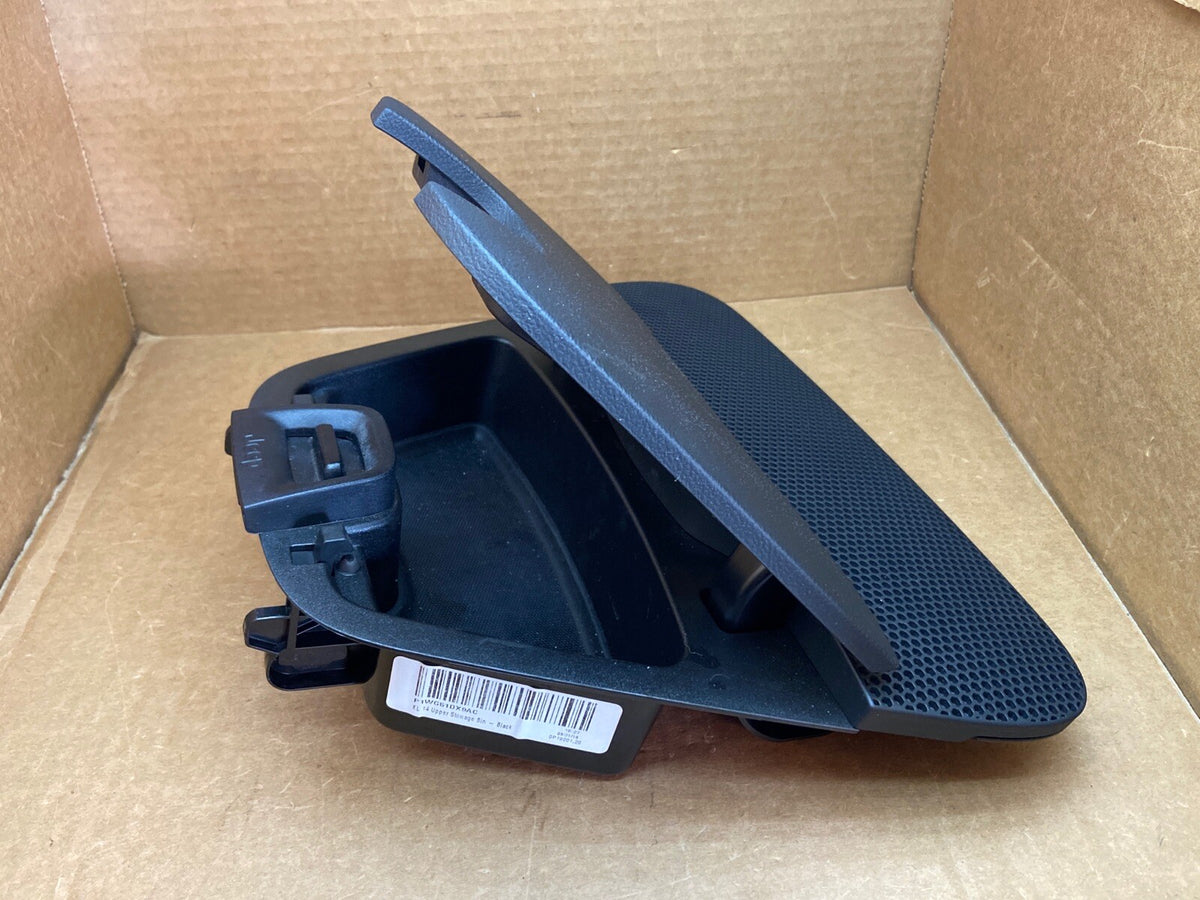 14 20 JEEP CHEROKEE DASH CENTER UPPER BOX STORAGE CUBBY COMPARTMENT BLACK6