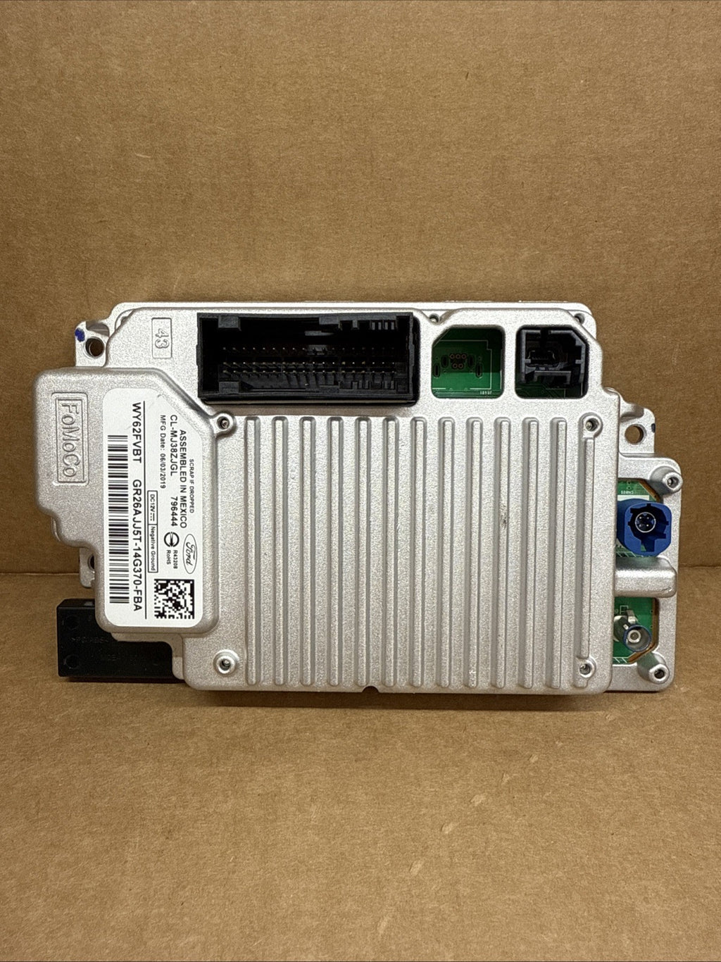 Ford Sync 3 Sync3 Radio Module JJ5T 14G370 FBA0