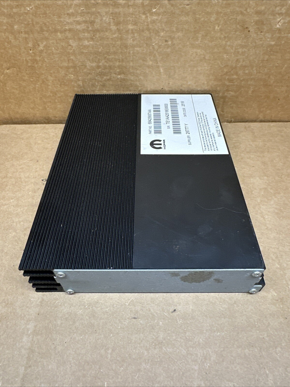2019 2020 Charger Challenger Chrysler 300 Audio Amplifier Amp OEM 68425657AA6