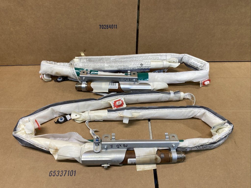 Toyota Scion xD Driver Passenger Left Right Side Curtain Roof Air Bag Airbag5