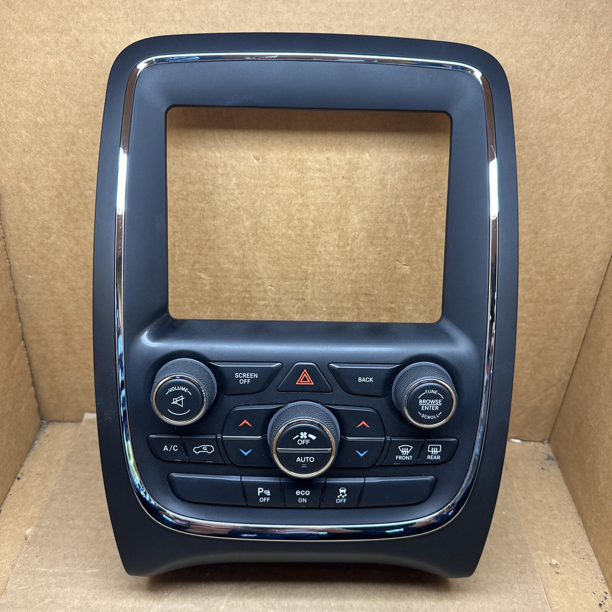 2014 2015 Durango Dash Heat AC Radio Climate Control Panel OEM 05091858AB0