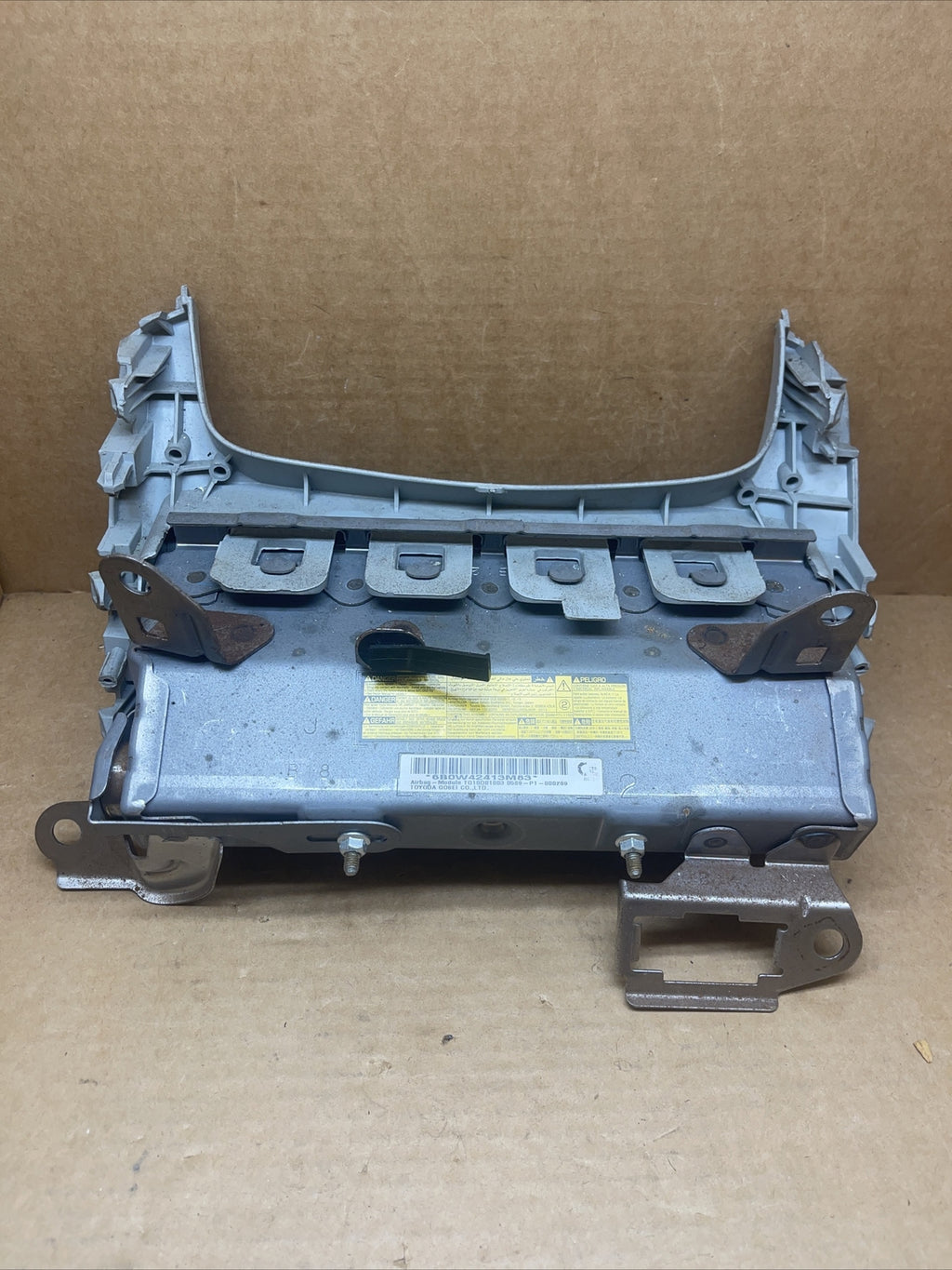 2010 2015 Toyota Prius Front Left Side Driver Knee Lower Air Bag Airbag TAN4