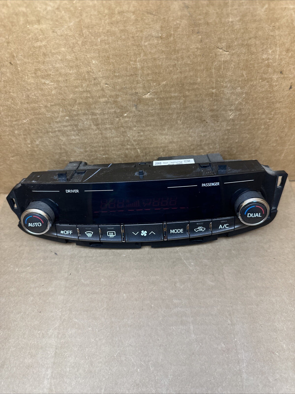 2011 2012 Toyota Avalon Climate Temp Temperature Control Digital 55900 071800