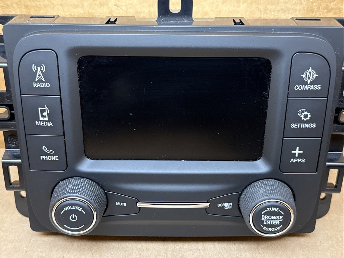 2017 2019 Jeep Renegade Dash Radio Screen Display VP2 073566579002