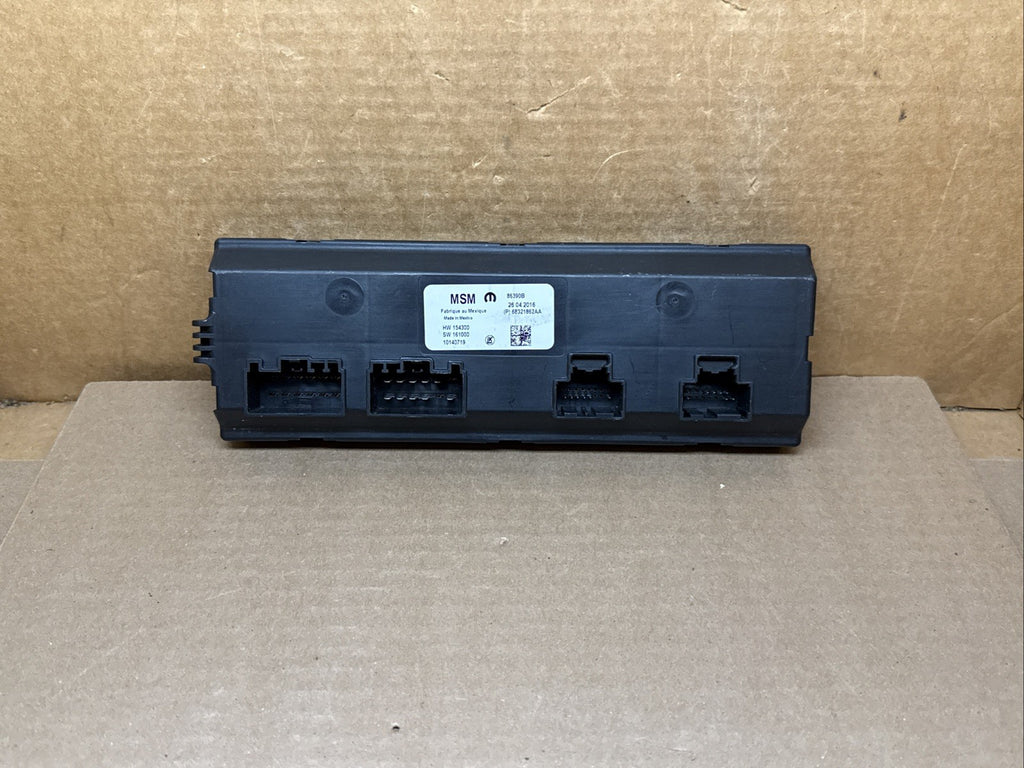 2017   2019 Chrysler Pacifica Front Driver Seat Memory Module  68321862AA0