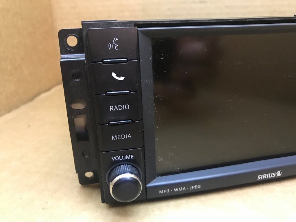 07 14 Dodge Chrysler Jeep High Speed Radio CD DVD MyGig RBZ  P05064879AH2