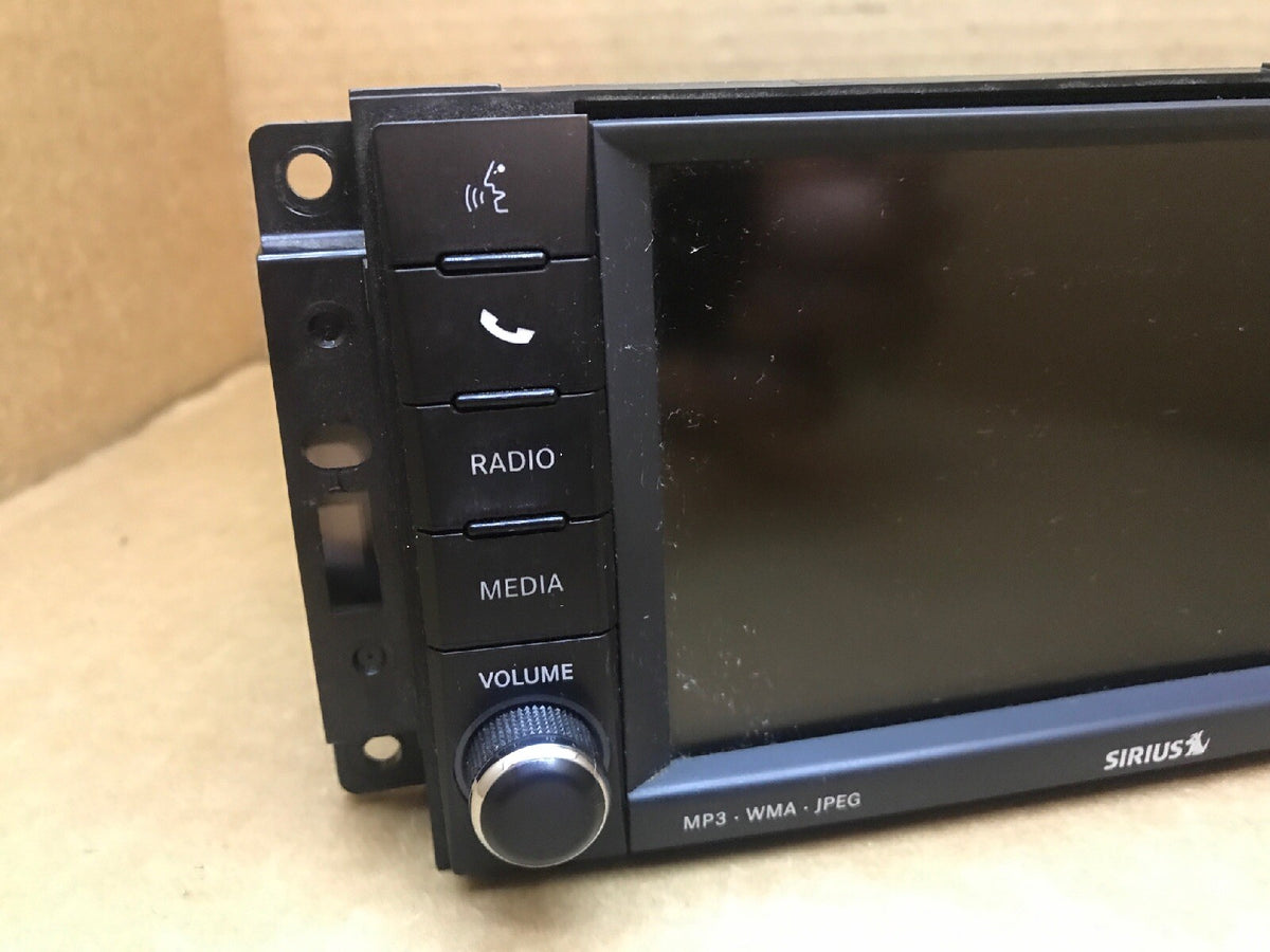 07 14 Dodge Chrysler Jeep High Speed Radio CD DVD MyGig RBZ  P05064879AH2