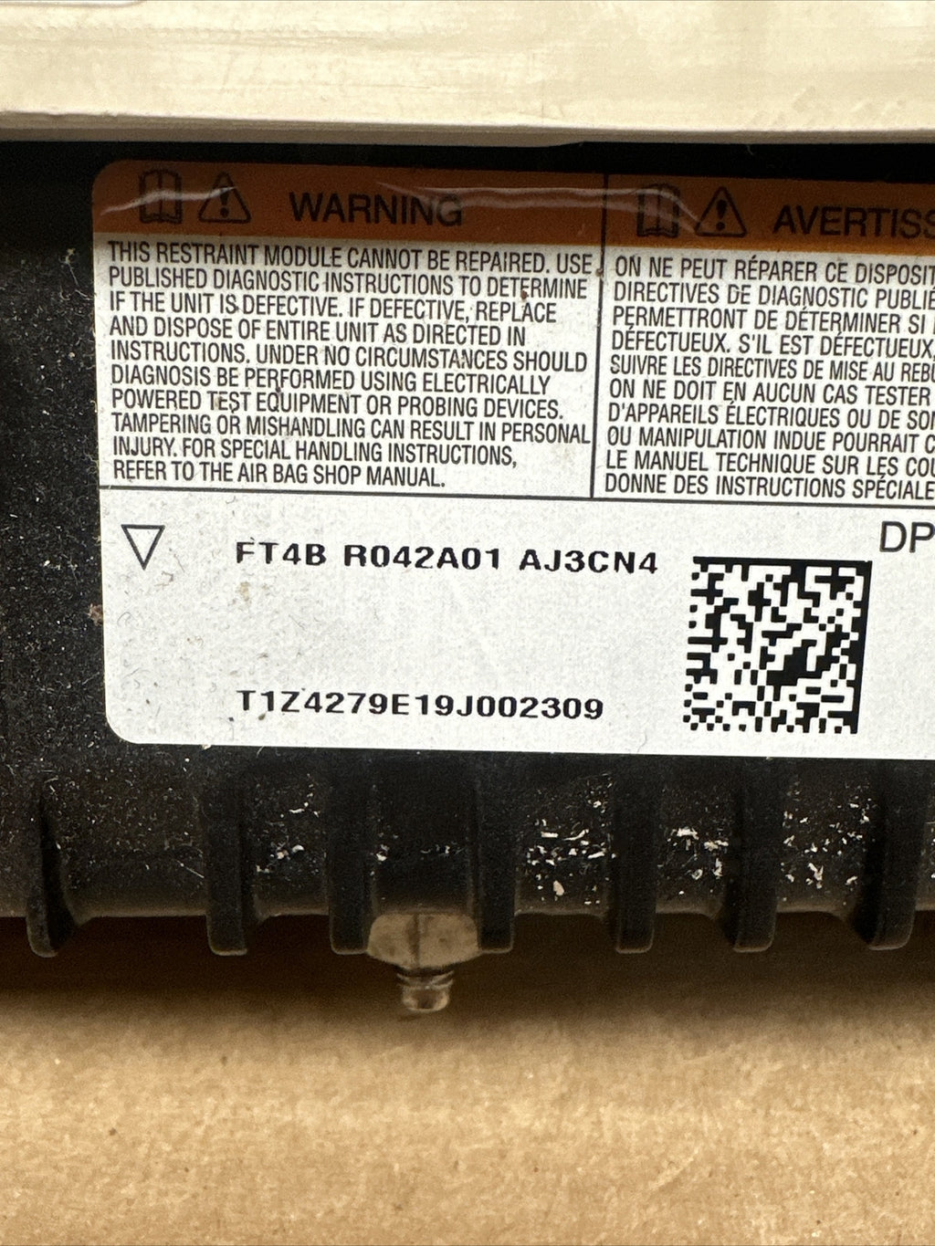 2015 2021 Ford Edge Left Side Driver Knee Lower Air Bag Airbag FT4BR042A01AJ3CN45