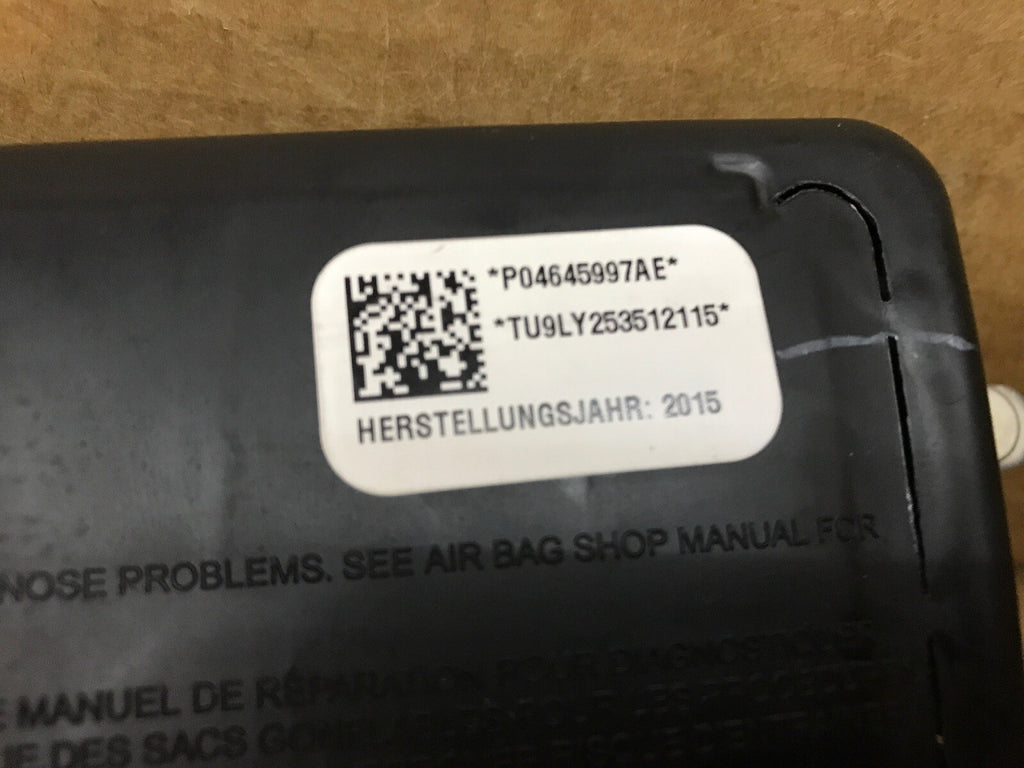 09 14 CHRYSLER 200 JOURNEY AVENGER DRIVER FRONT SEAT AIRBAG AIR BAG P046459972