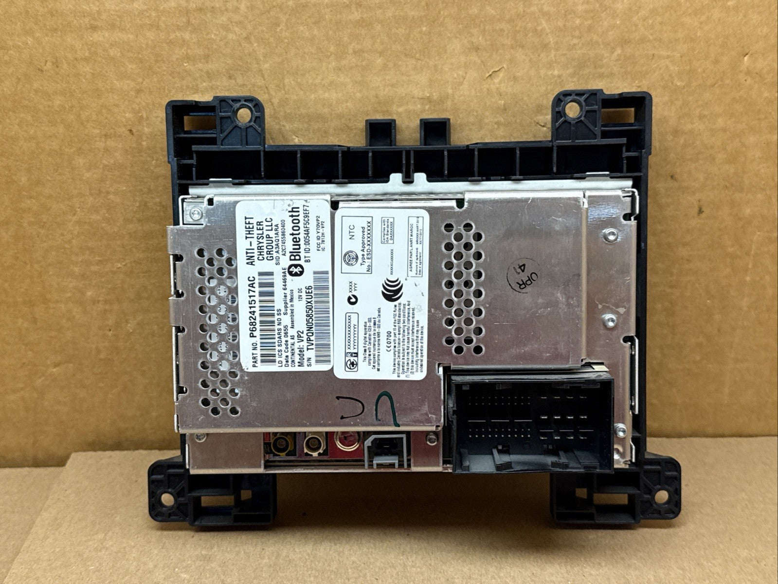 2015 Charger Challenger Dash Radio Climate Info Screen Display OEM 68241517AC4