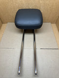 2017 2024 CHRYSLER PACIFICA REAR 3RD ROW CENTER SEAT HEADREST OEM BLACK LEATHER0