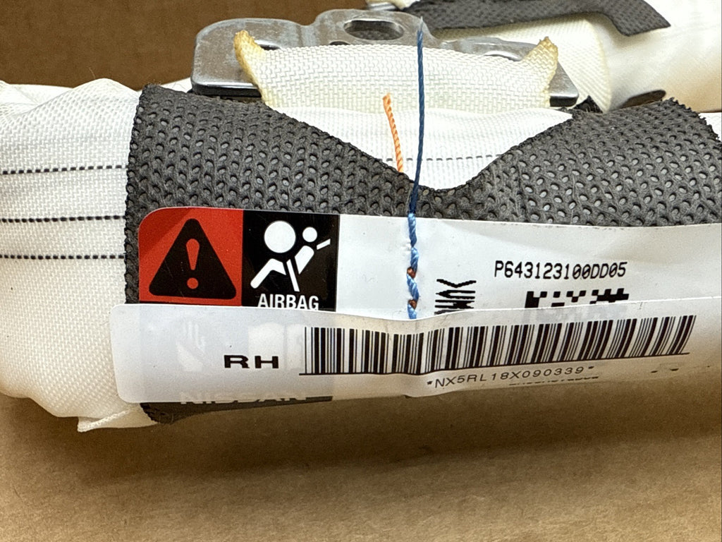 2018-2019 Nissan Kicks Right Side Passenger Curtain Roof Air Bag Airbag3