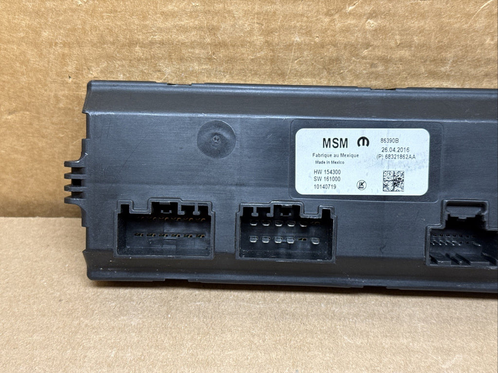 2017   2019 Chrysler Pacifica Front Driver Seat Memory Module  68321862AA1