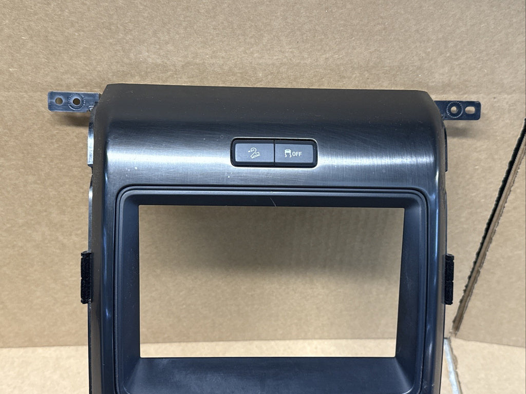 2014 2015 Ford F 150 F150 Radio Control Panel Bezel Metal EL3T 18A802 GASMM81
