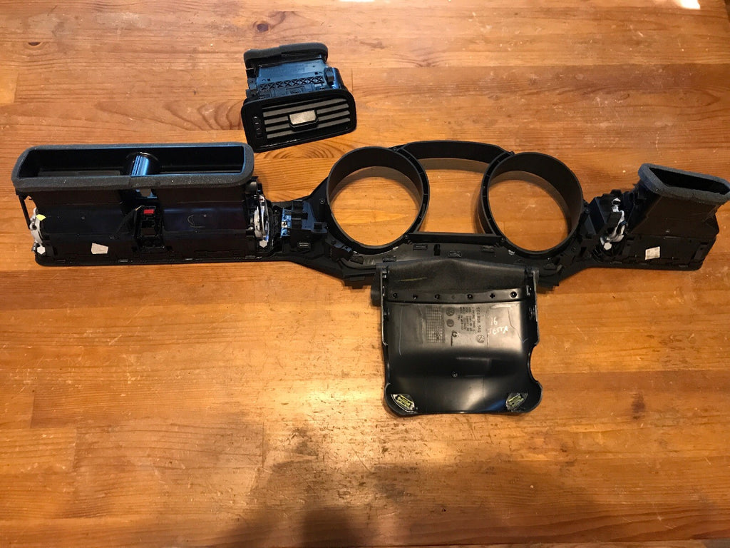 2014 2018 VW Jetta Black Dash Cluster Air Vent Surround Bezel Trim Factory 7