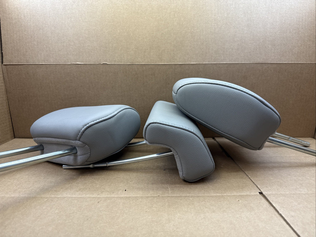 2014-2020 Acura MDX Headrest Head Rest Second 2nd Row Rear Set Leather Gray10