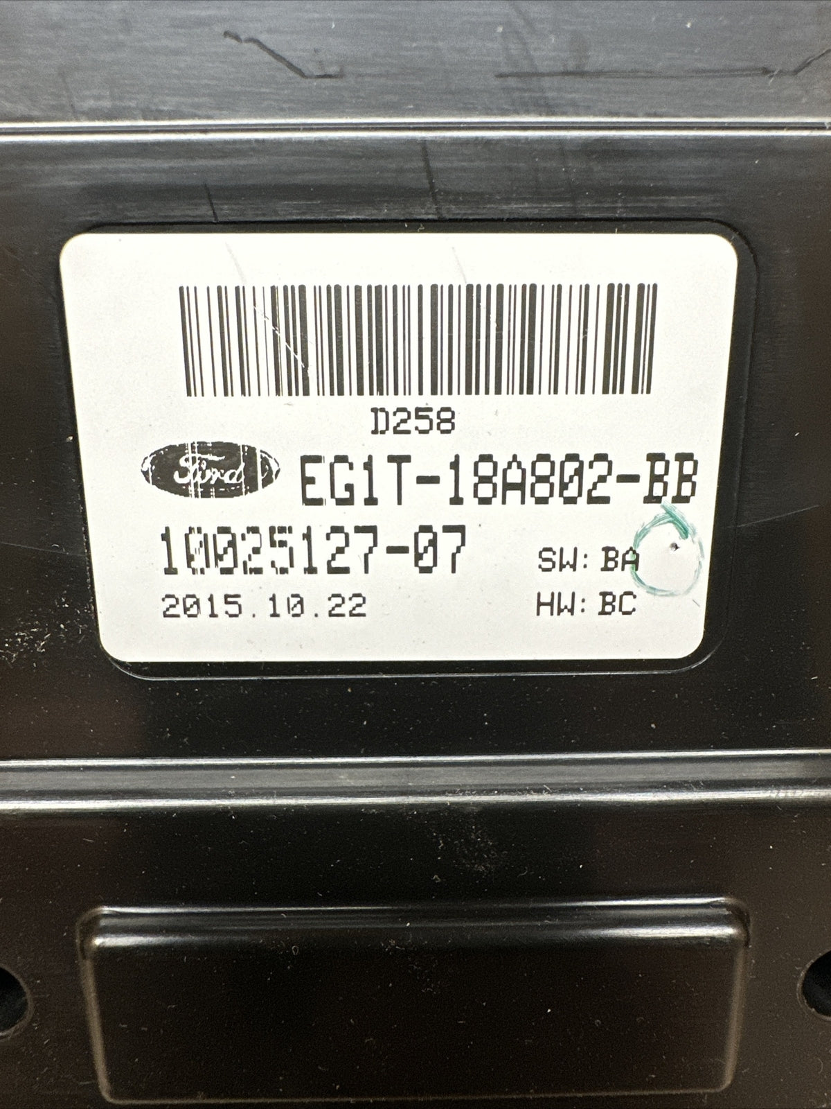 2014 2019 Ford Taurus Radio Bezel Panel Controls EG1T 18A802 BB7