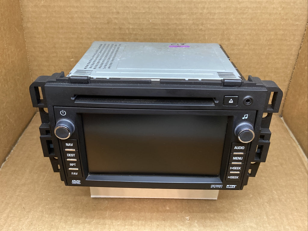 2008 Buick Enclave CD DVD Player Radio Receiver Screen W/ VIN 159214224