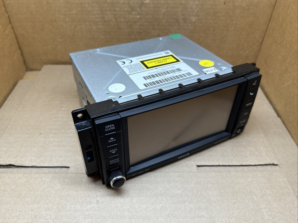 Jeep Dodge Chrysler Touchscreen Radio RHR 68092000AD P68092000AD6