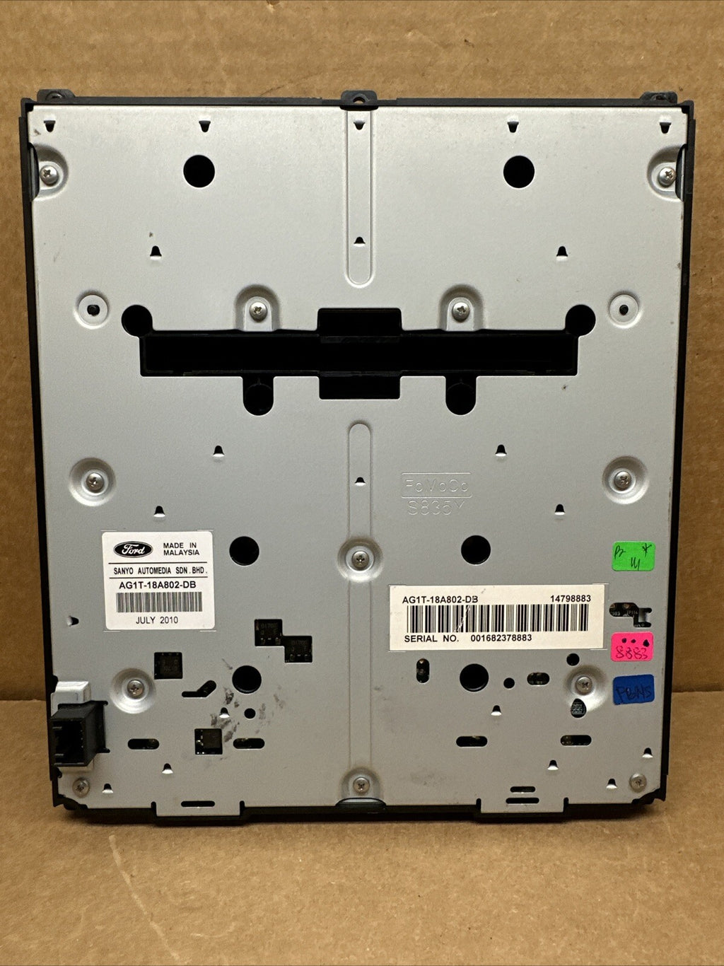 2010 2012 Ford Taurus Radio Face Plate Climate Control Panel OEM AG1T 18A802 DB8