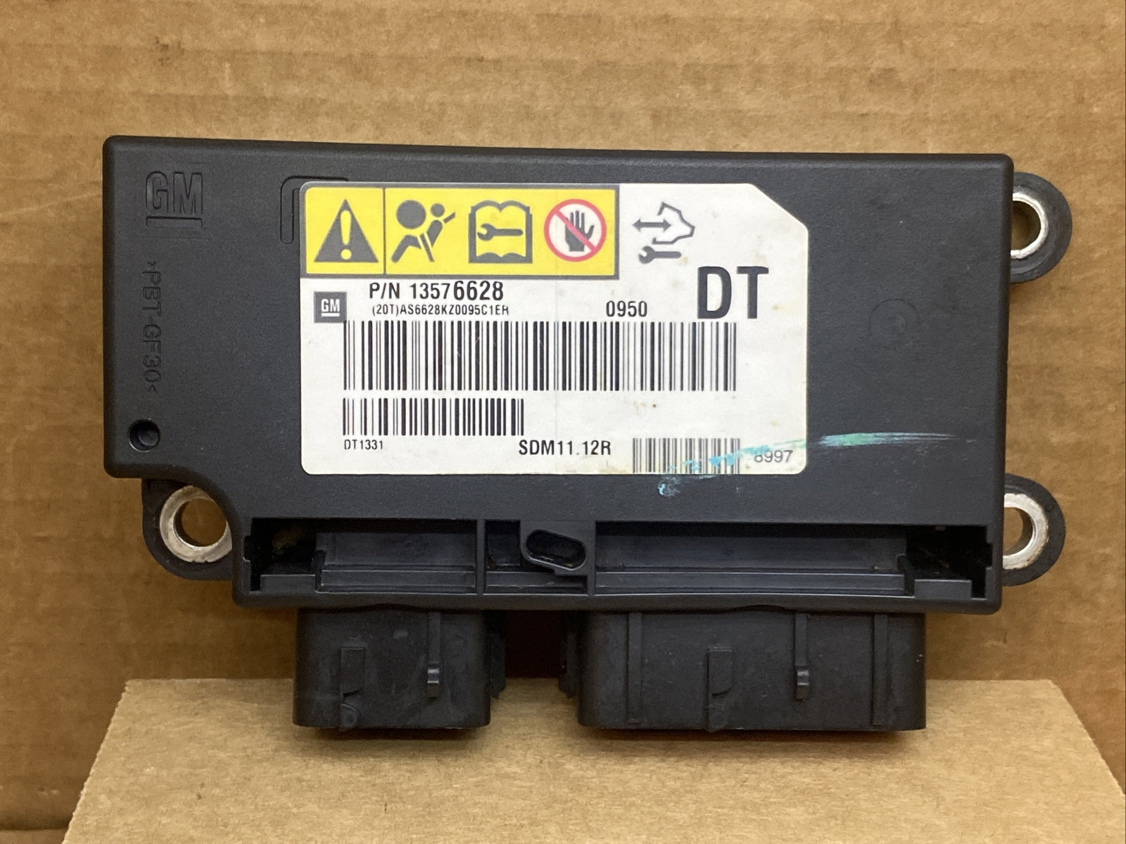Chevrolet Silverado SRS Air Bag Airbag Restraint Control Module Unit 135766280