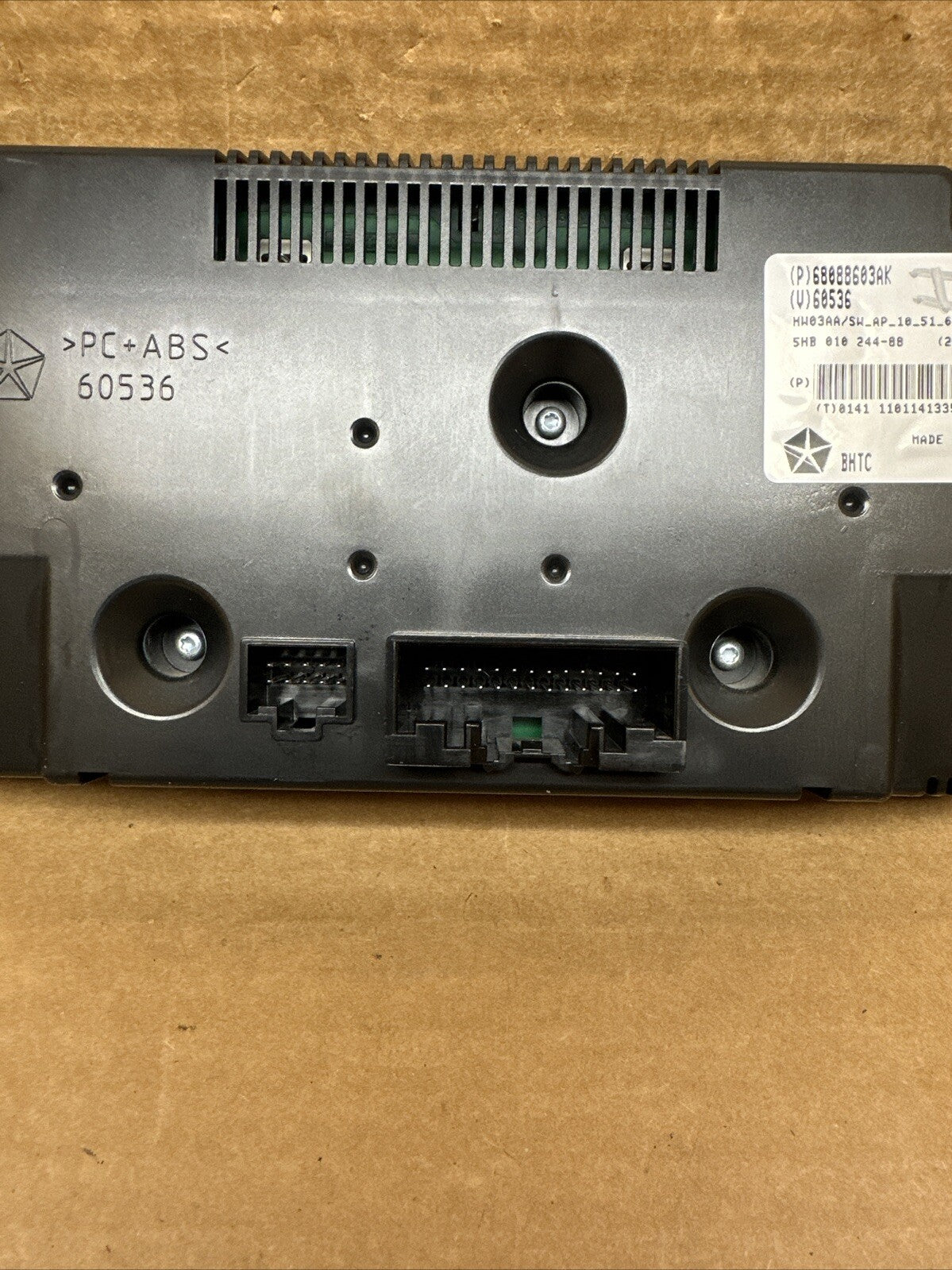 2011 2013 Dodge Durango Auto Climate Heater Temperature Control OEM 68088603AK6