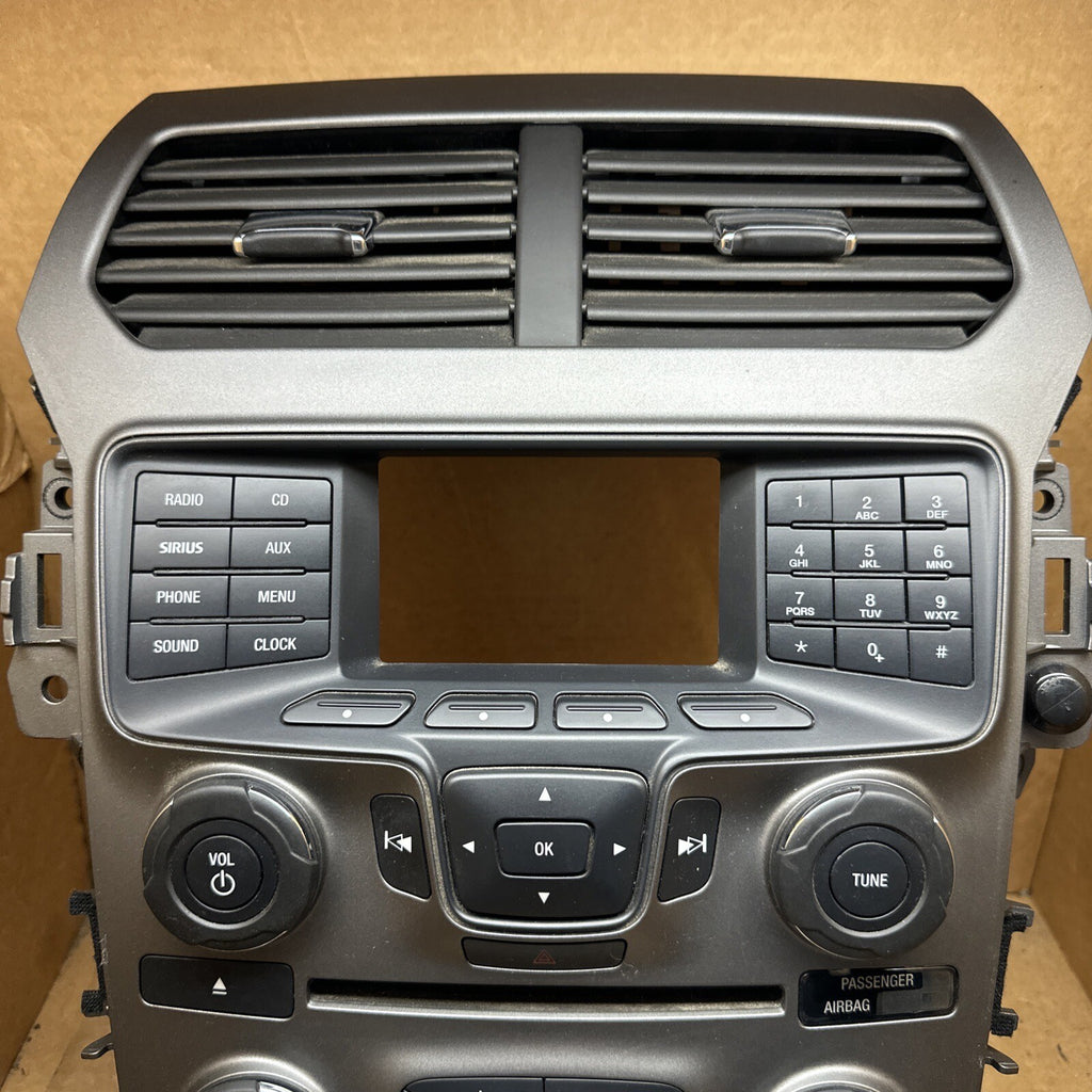 2013 2015 Ford Explorer Radio Climate Control Panel Bezel DB5T 18A802 AA2