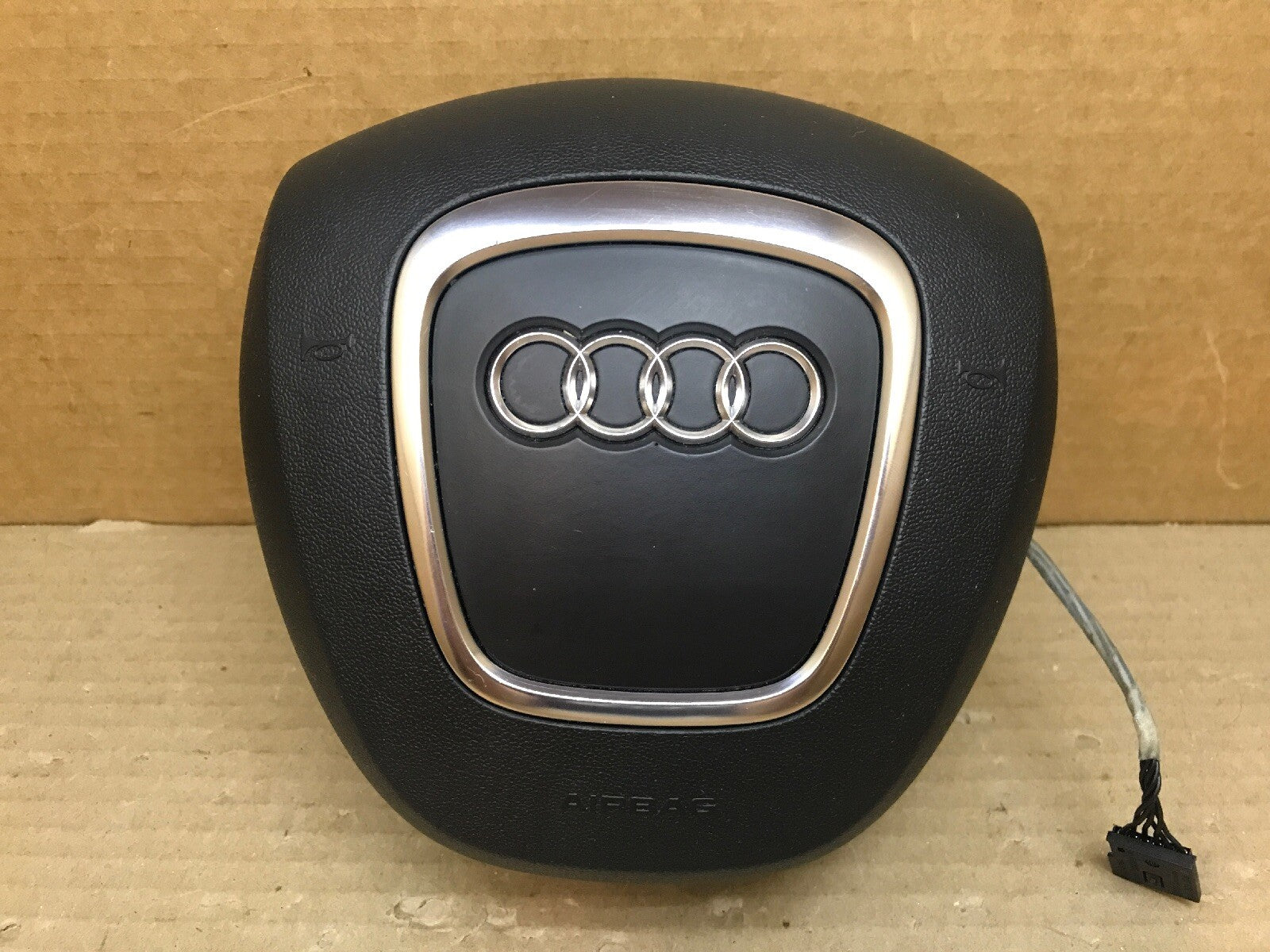 Audi A6 S6 Front Left Driver Side Steering Wheel Airbag Air Bag Black0