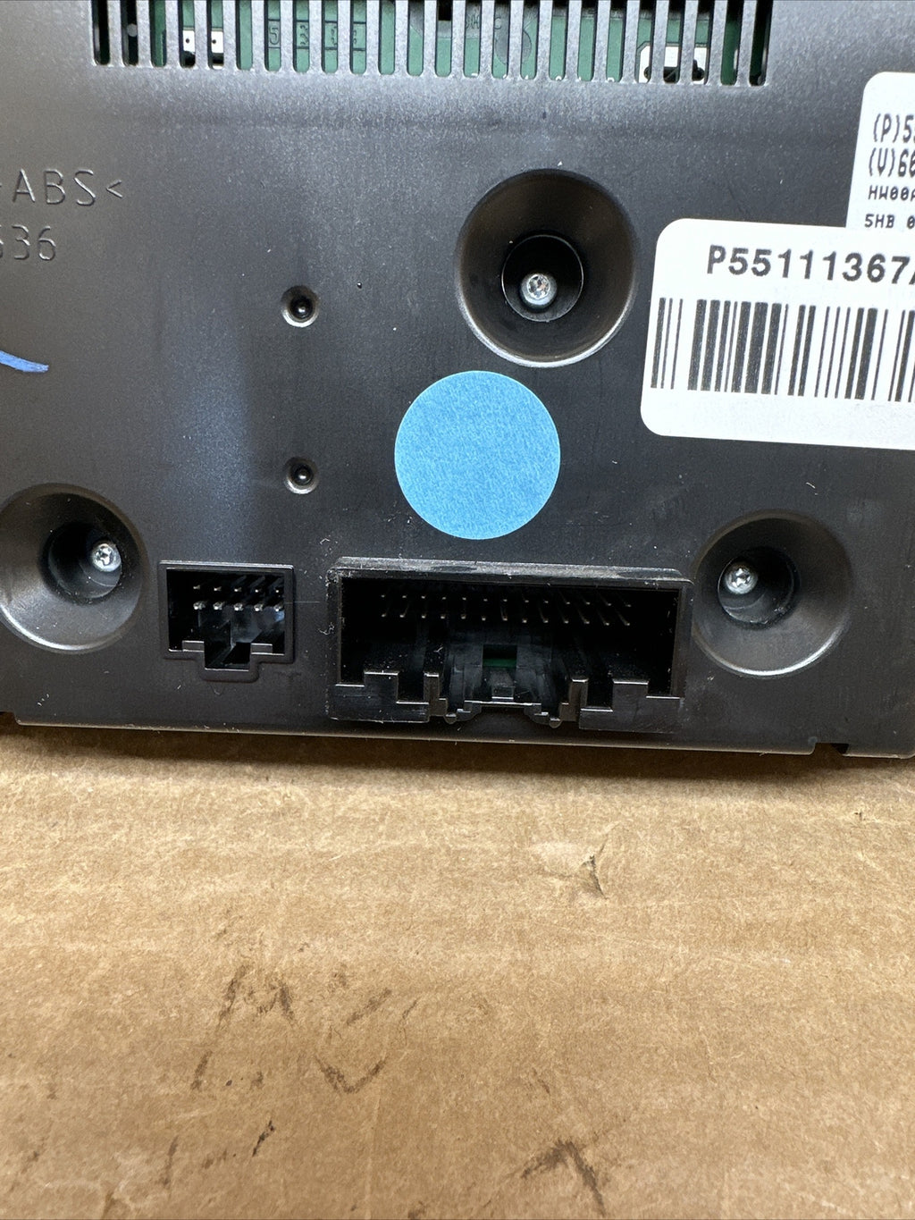 11 20 Grand Caravan Town Country Climate Temp Temperature Control P55111367AB7