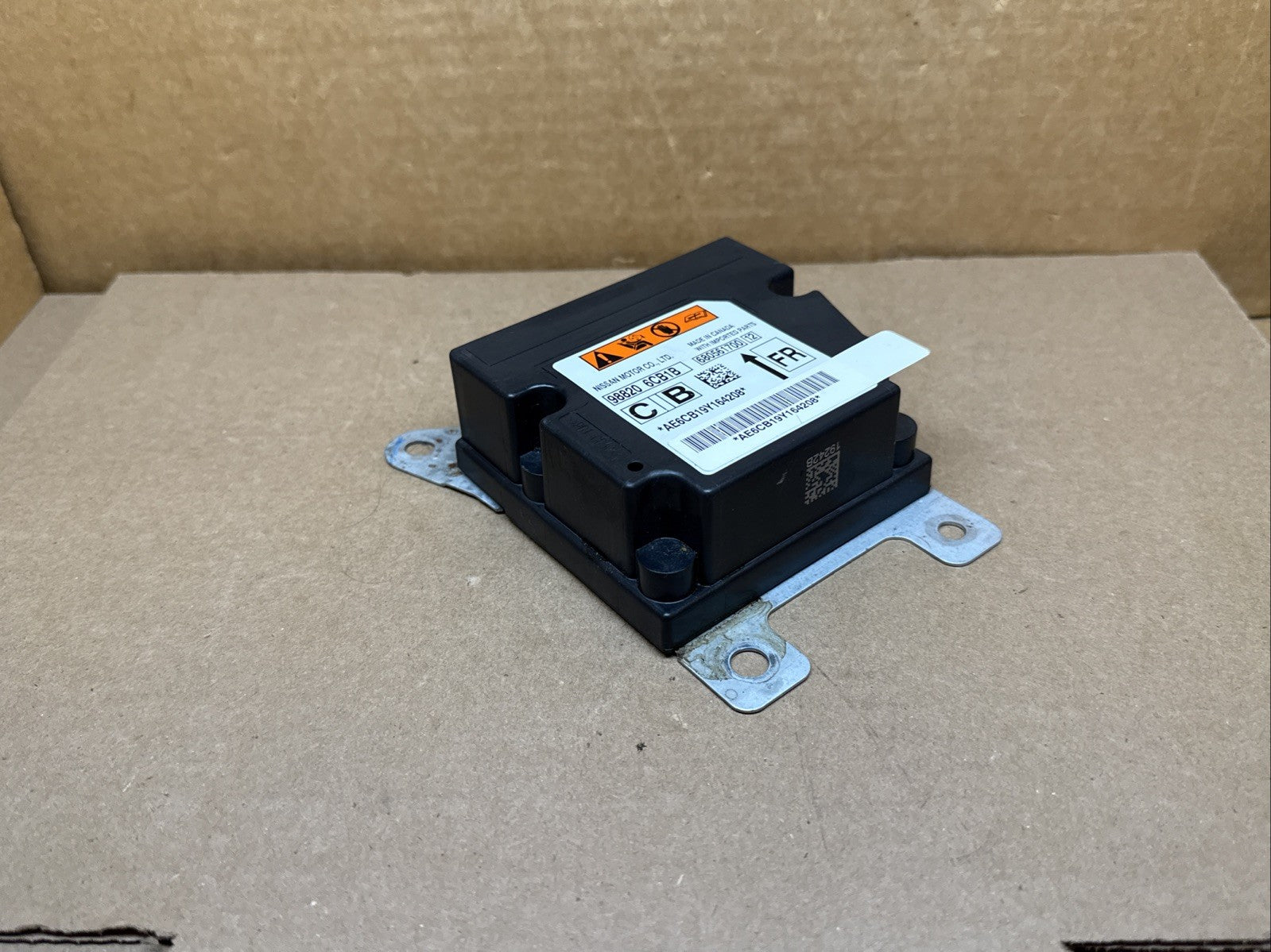 2019 2020 Nissan Altima SRS Airbag Air Bag Control Module 98820 6CB1B4