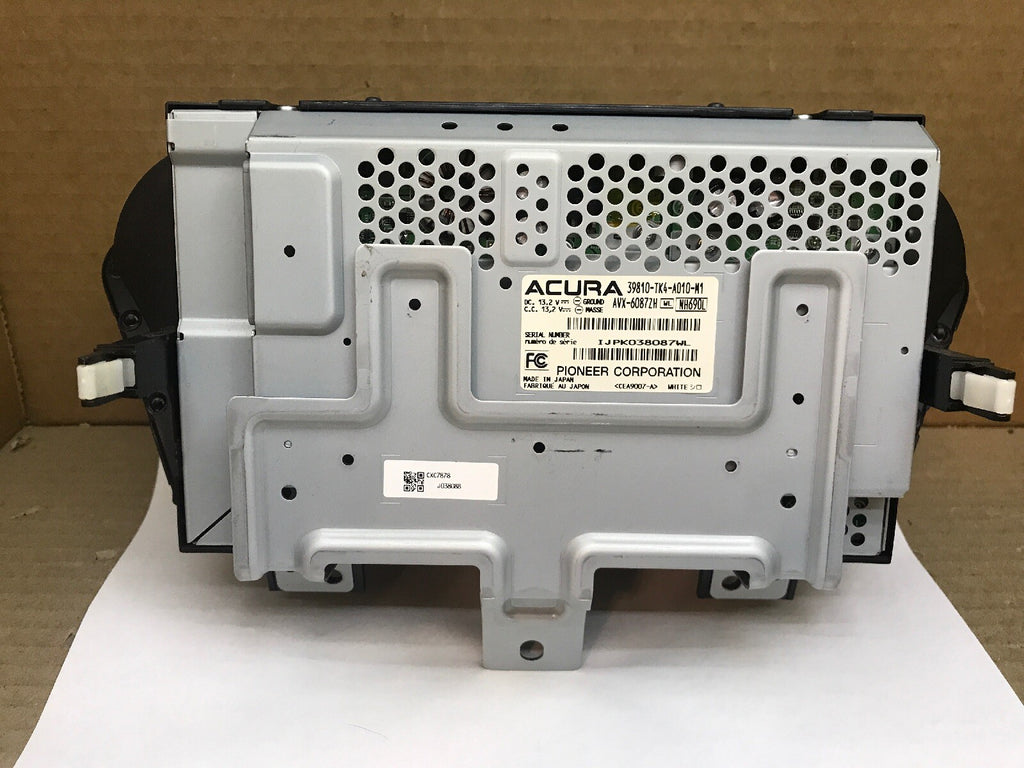 2009 2011 Acura TL Navigation Dash Information Display Screen 39810 TK4 A010 M11