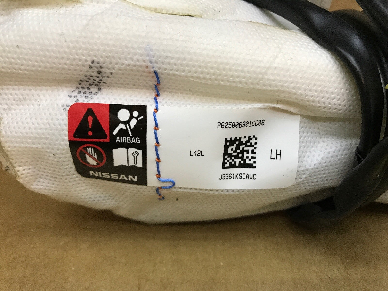 2014 2018 NISSAN ALTIMA DRIVER LEFT LH SIDE SEAT AIRBAG AIR BAG OEM2