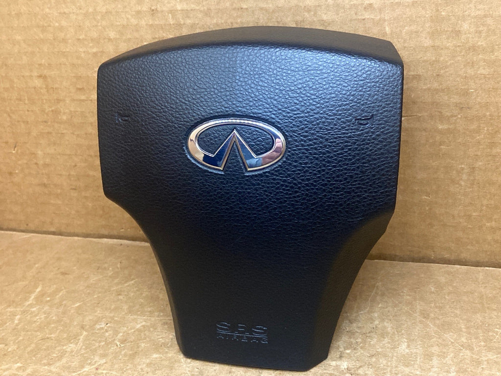 03 06 Infiniti G35 Front Left Driver Side Steering Wheel Air Bag Airbag Black4