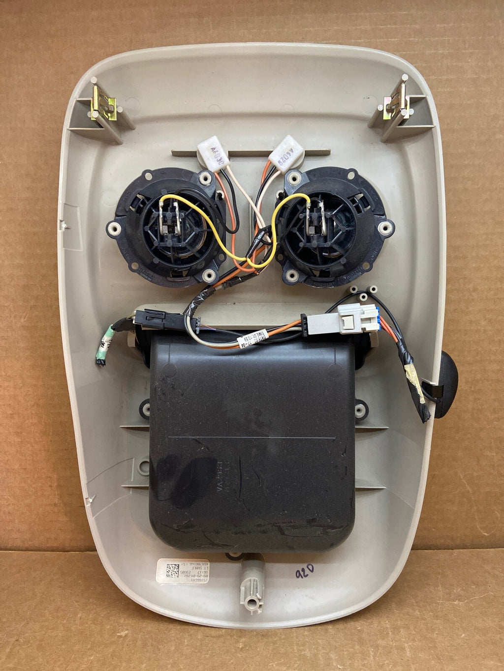 99 06 Chevrolet GMC Silverado Sierra Overhead Ceiling Console Map Lights Storage6