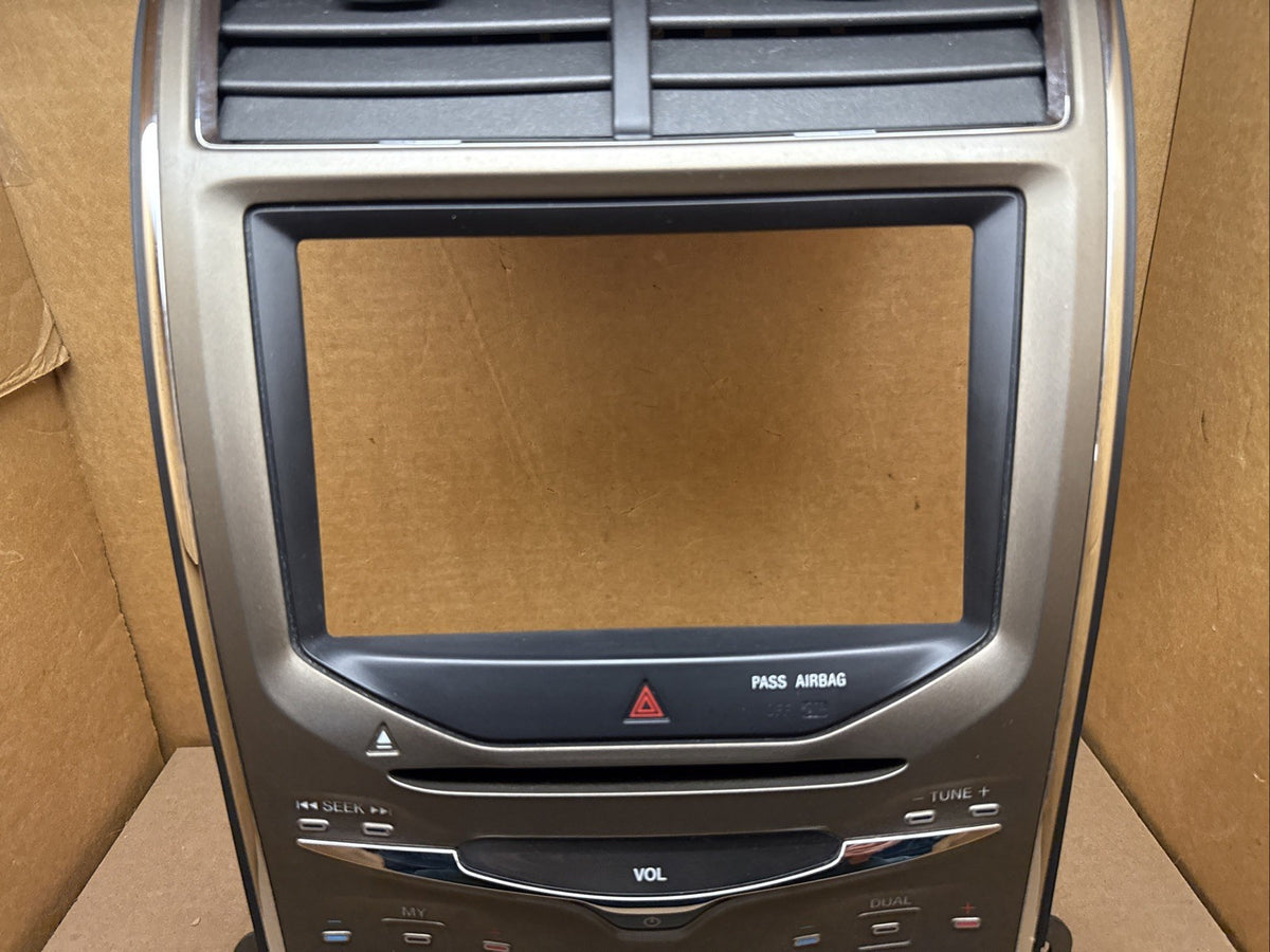 2011 2015 Lincoln MKX Radio Temperature AC Climate Control Panel Bezel OEM3
