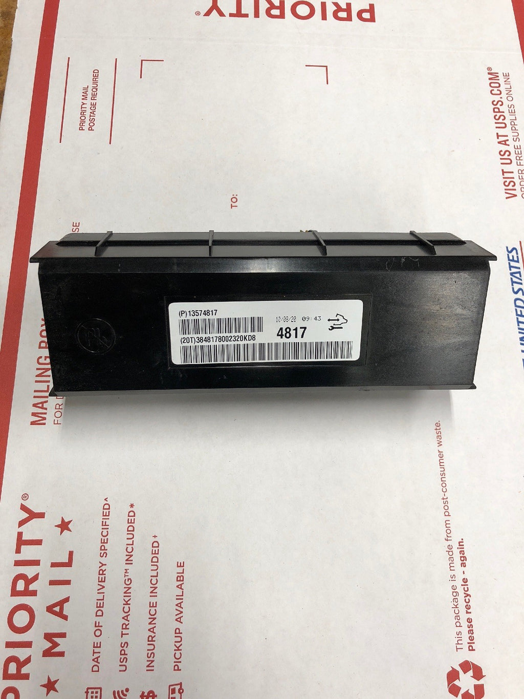 2011 Buick LaCrosse Temperature Control Module Computer 13574817 G110
