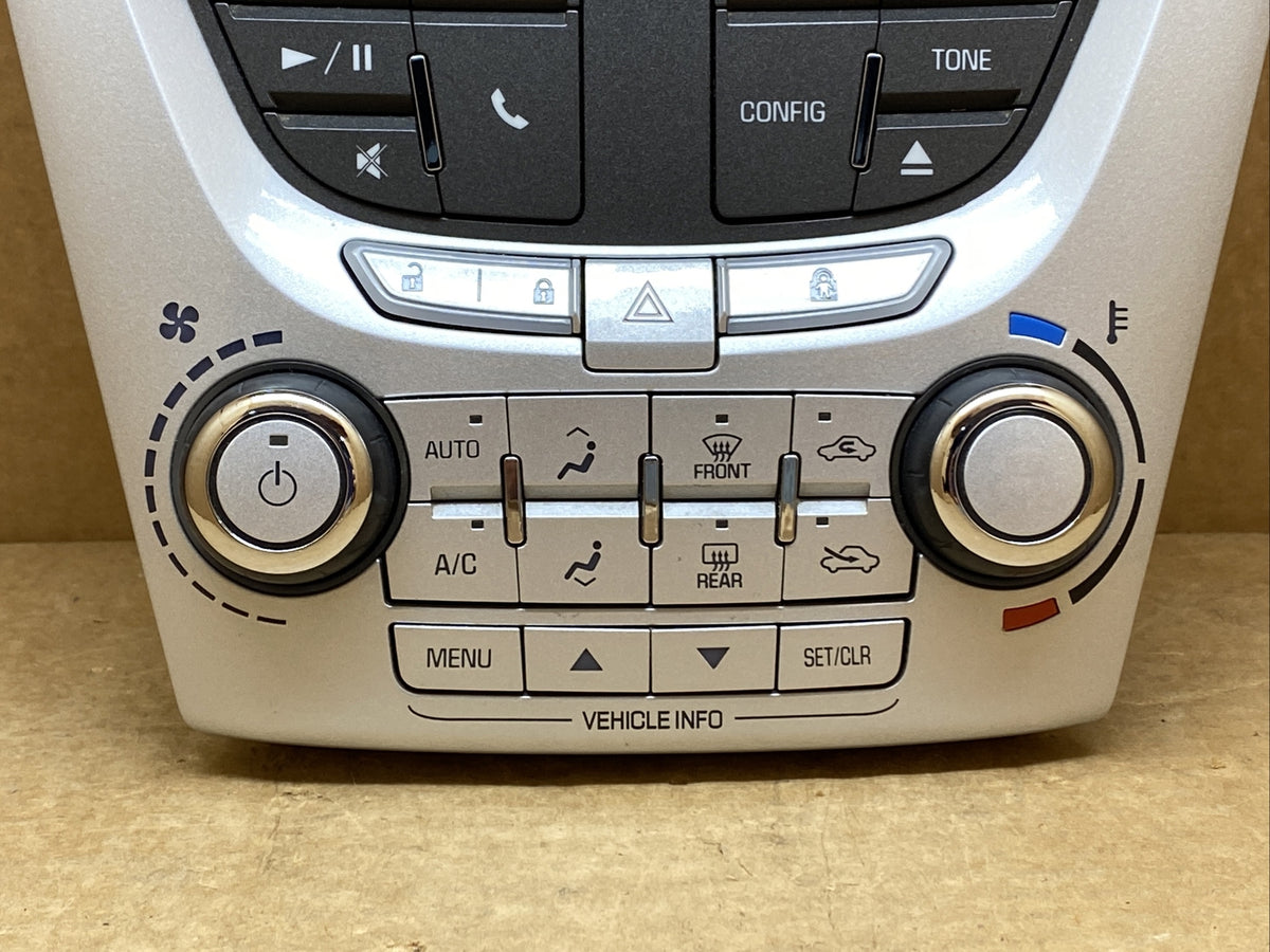 2012 2015 Chevy Equinox Terrain Radio Face Climate Control Panel Bezel 234508944